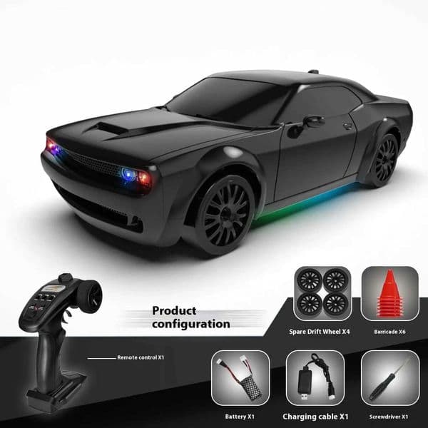 New Fqd10 1/20 Rc Drift Car 24g 4wd Full Scale Drift Vehicle With Gyroscope Front And Rear Lights Can Be ControlledT251215
