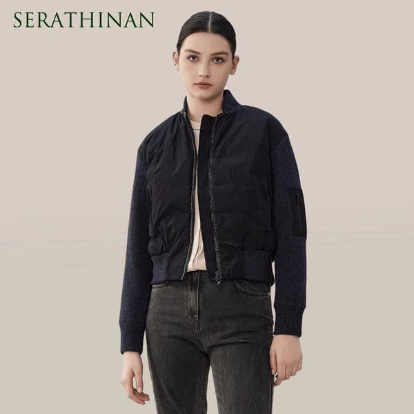 CA36 womens clothing winter thickened 90 white duck down coats Short Puffer jacket Baseball uniforms 251210