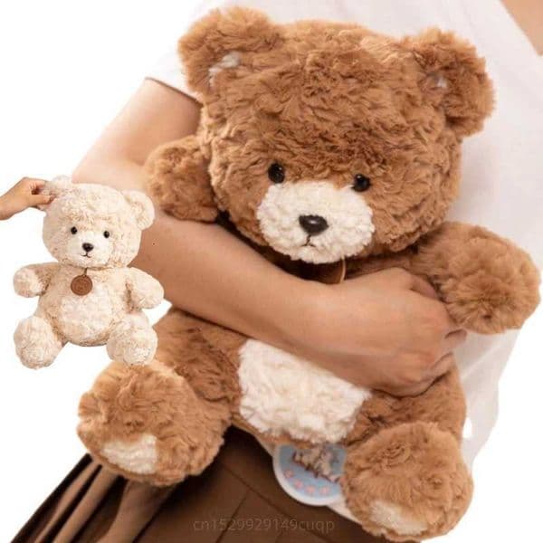 35cm Kawaii High Quality Bear Plush Doll Nameplate Cute Fat Bear Plush Toy Home Decoration For Boys And Girls Christmas Gift X251216