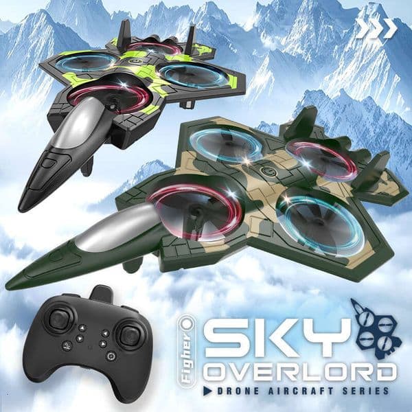 Remote Control Airplane Children's Fighter Model Glider Drone Elementary School Boys' Toy