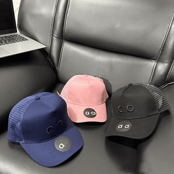 Unisex Summer Baseball Cap Embroidery Multi-Color Washed Cotton Stylish Breathable Sun Hat