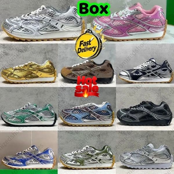 Casual Shoes Designer shoes mena s designer Sneakers Pink women Sneakers Low platform trainer merlot silver Running shoes Outdoor Trainers Box Big Size EUR 35-46 47 48
