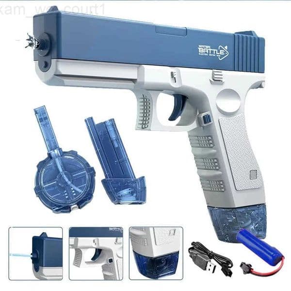Electric Water Gun Toy Portable Automatic Electric Burst Water Gun Kids Outdoor Water Toys H251216