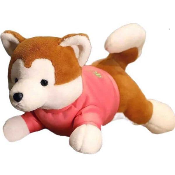 Soft Japan Akita Dog Plush Toys Stuffed Animals Lifelike Shiba inu Dog Pillow Cushion Dolls Gift For Kids Baby Plushies Cuddly X251216