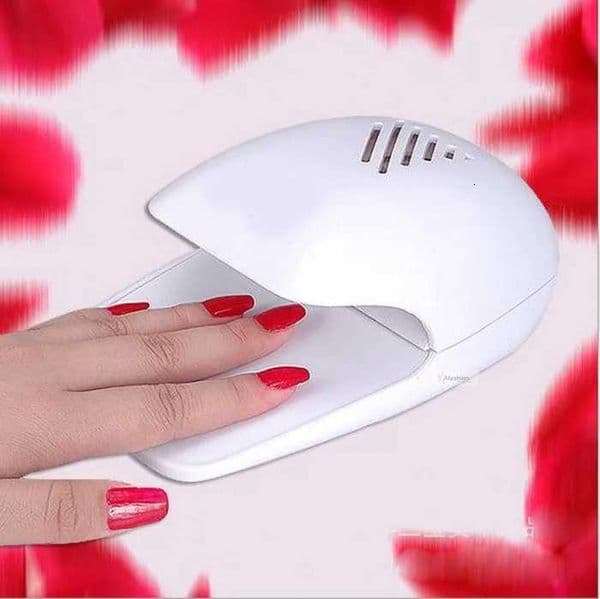 1pc mini nail dryers nails art gel polish drying machine accessory manicure toolsT251216