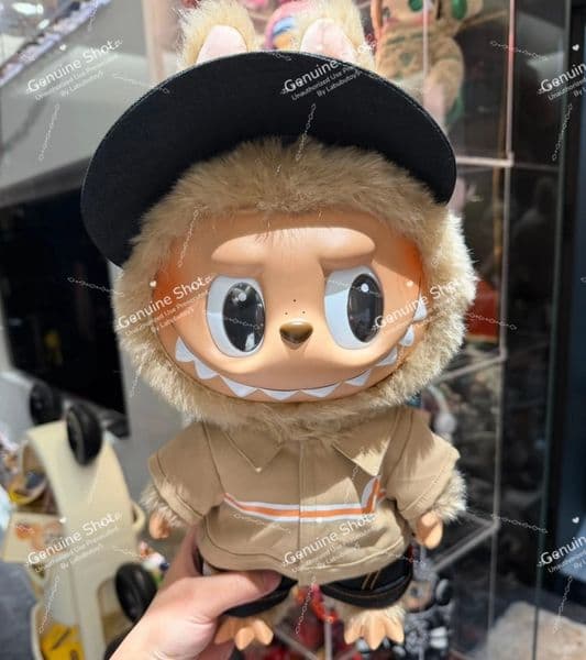 PPMT NEW Arrival Strange Flavored Convenience Store 38Cm Labubu The MONSTERS The Naughty Cashier Vinyl Plush Doll
