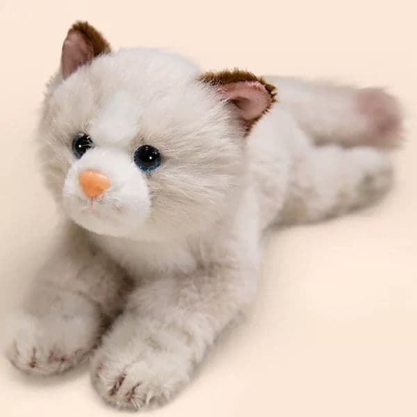 prone cat dolls three flower cat plush toys childrens companion dolls Z260528