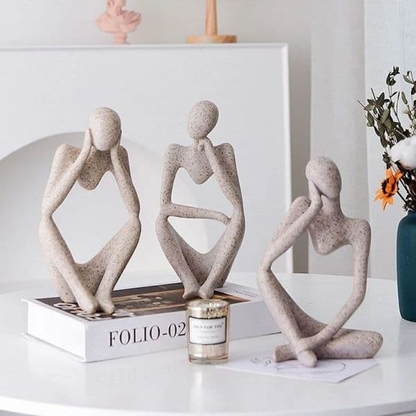 Scandinavian Abstract Art Figures Decorative Ornament Light Decorations Foyer Living Room Bedroom Desktop Decorations 251216