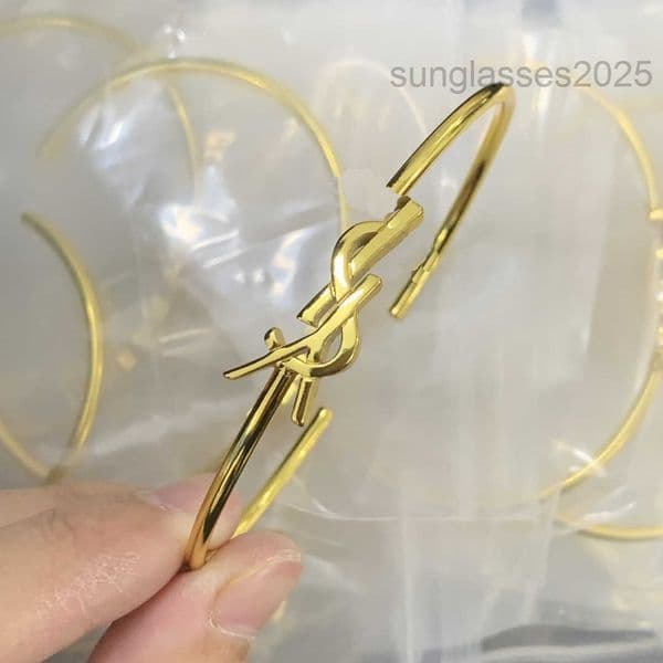 16 styles Luxury 18K Gold Plated Copper Bracelets Designer Crystal Jewelry Bangle Gift Classic Brand Letter Bracelet Chirstmas Gift