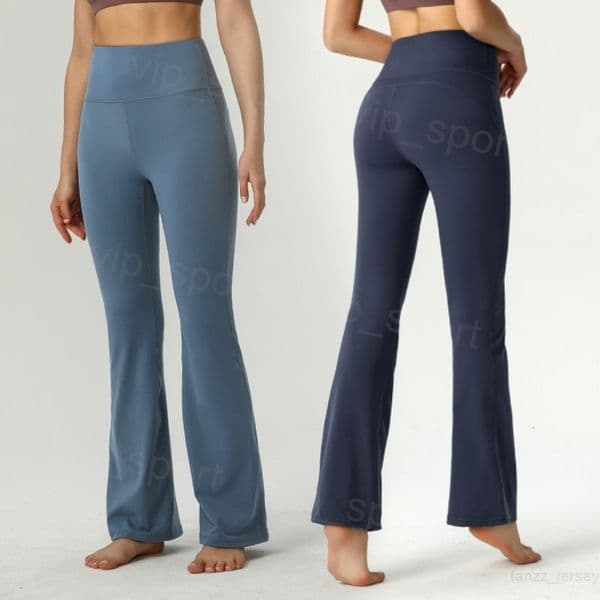 Yoga Sport Bell Bottoms Trousers Womens Pilates Exercise Mini Flared High Elasticity Lady Jogging Yoga Pants Quick Dry Buttock lifting Fitness Long Pant Slim