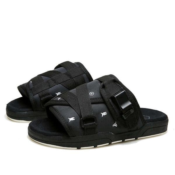 designer shoes Summer Trendy Brand Couple Men and Women Casual Sandals Hiroshi Fujiwara Fashion Trend Thick Sole Beach Slippers
