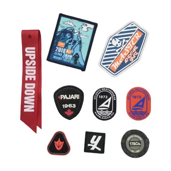 Custom Embroidered Patches Magic Fabric Patches Embroidered Badges Custom Cartoon Patches