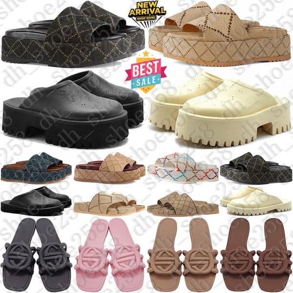 Free Shipping Designer sandals heels sandale Shoes slides sandal slippers for famous mens womens luxury pantoufle platform sandalias sandalen top