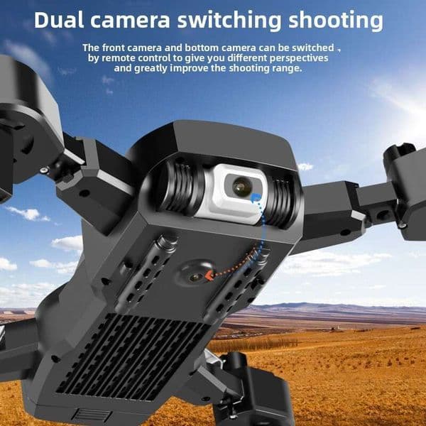 Foldable 4K HD Dual Camera Drone Altitude Hold Aerial Photography RC Quadcopter Aircraft