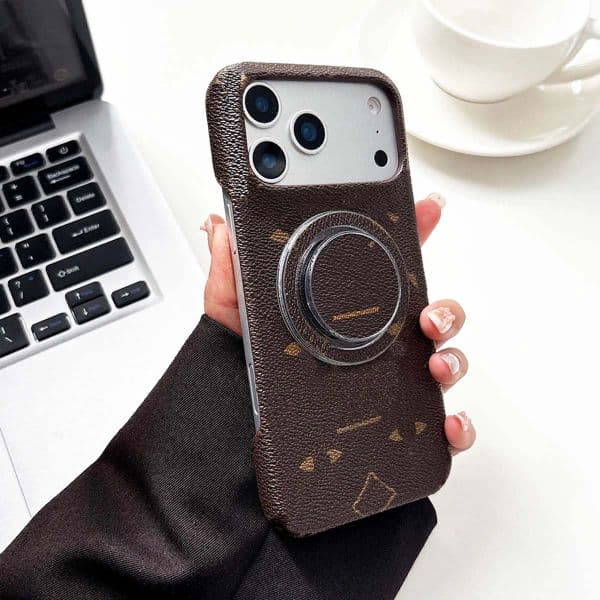 Come with Magnet and Kickstand Luxury Phone Case for iPhone 17 Pro Max 17 Air 16 Pro 15 14 Plus 13 Designer iPhone Case Wireless Charging for Women Men Phone Cover