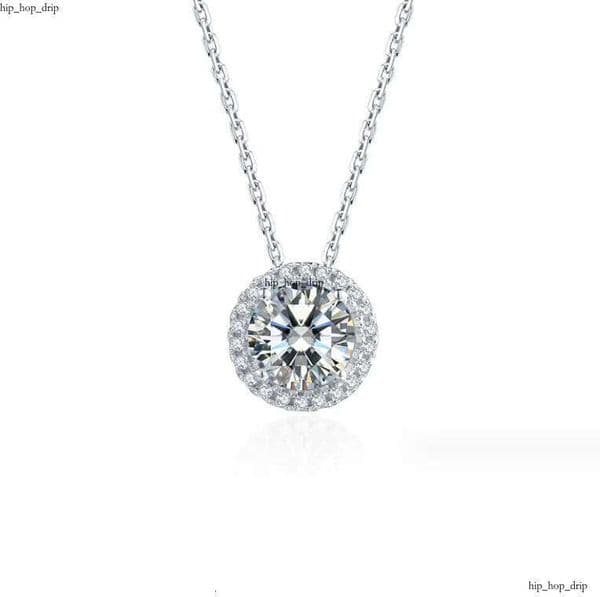 Choucong Brand Handmade Wedding Jewelry Sets Real 100% Sterling Sier Round Cut White Moissanite VVS Moissanite CZ Dia Stud Earring Necklace Ring For Lover Gift