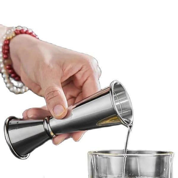 Dual S Stainless Steel Measure Cup Cocktail Shaker Drink Spirit Measure Jigger Kitchen Bar Barware Tools 251218