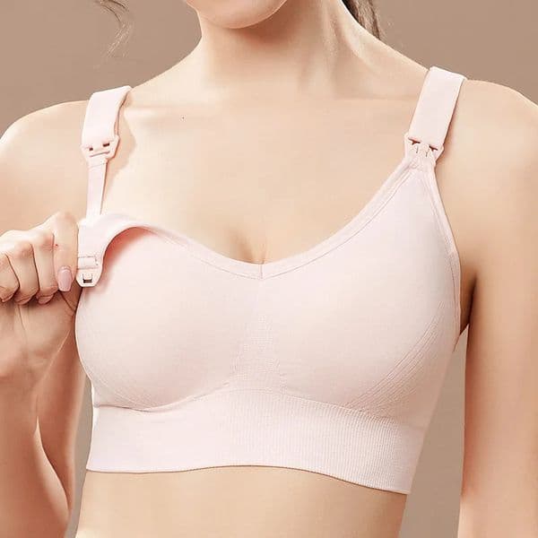 1pcs Maternity Nursing Bras Pregnant Women Skinny Breastfeeding Clothing Underwear Female Breathable Push Up Bra 251218