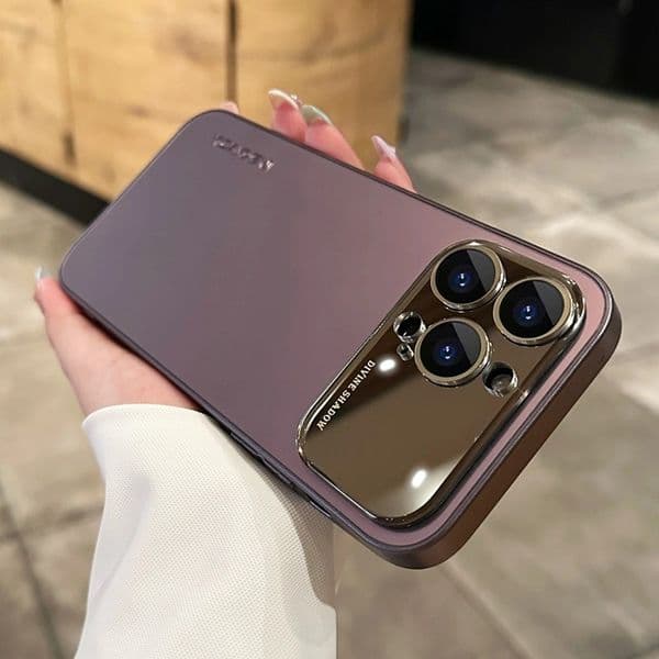For iPhone 17 Pro Max Stylishly Enhanced Drop Protection Phone Case - Impact Shielded Mobile Sleeve with Polished Glass Camera Protector
