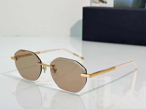Sunglasses Men Women Fashion 2013 Summer Designer Stylish High Street Catwalk Style Anti Ultraviolet UV400 Plate Geometric Polygons Frameless Glasses Random Box