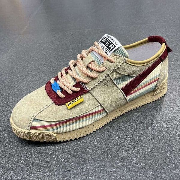 2025 New Summer Trend Color Block Jogging Breathable Low-top Lace-up Free shipping designer niche Retro Casual Sports Forrest Gump Shoes for Men