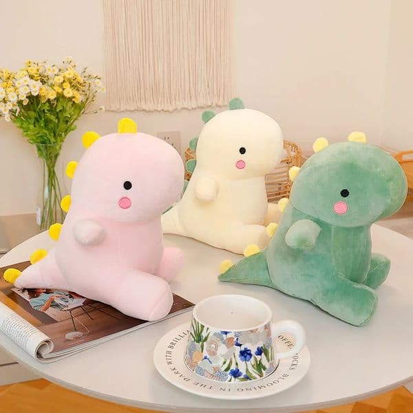 cm er Cute Dinosaur P Doll Stuffed Animal Dino Toy Baby Sleep Hug Doll Kid Gift 251219 Y260516