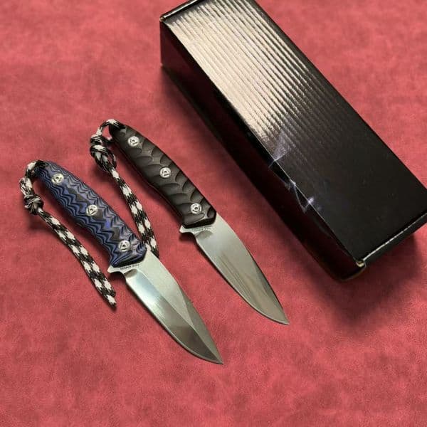 High hardness sharp straight knife Outdoor knife folding knife Wilderness portable survival knife Wilderness tactical knife camping self defe