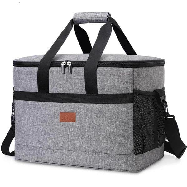 35L Large Capacity Collapsible Cooler Bag Insulated Picnic Lunch Bag Box Cooling Bag for Outdoor Travel Camping BBQ Family Party 251219