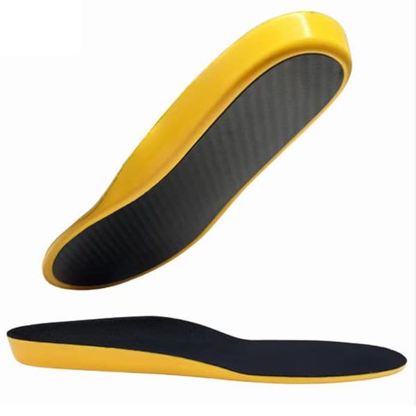 Carbon Fiber Insoles Arch Support Adult PU Insoles Non-Slip Deodorant Shock Absorption Sports Insoles