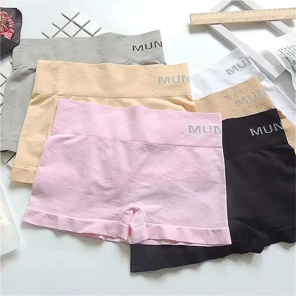 4pcs Safety Female Panties Pants For Women Seamless Body Shaping Casual Short Ladies Boxer Briefs shorts Cotton Underwear 251217
