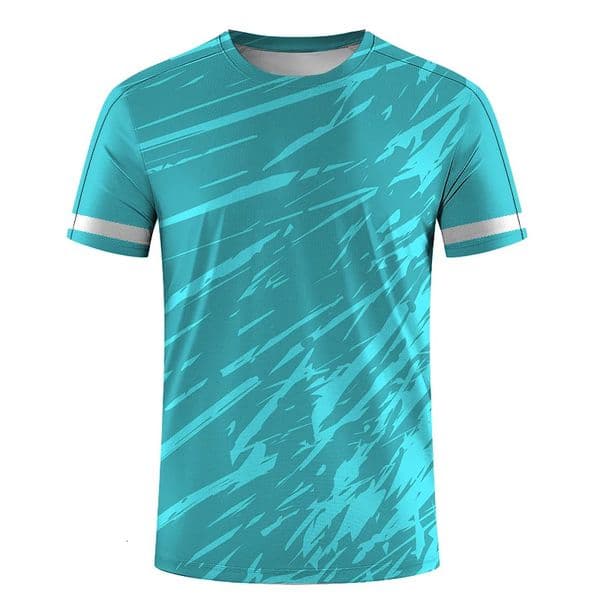 Mens Simple Commfort T-shirts Badminton Clothing Short Sleeve Badminton Shirt Round Neck Training Clothing Quick Dry TShirt Top 251219