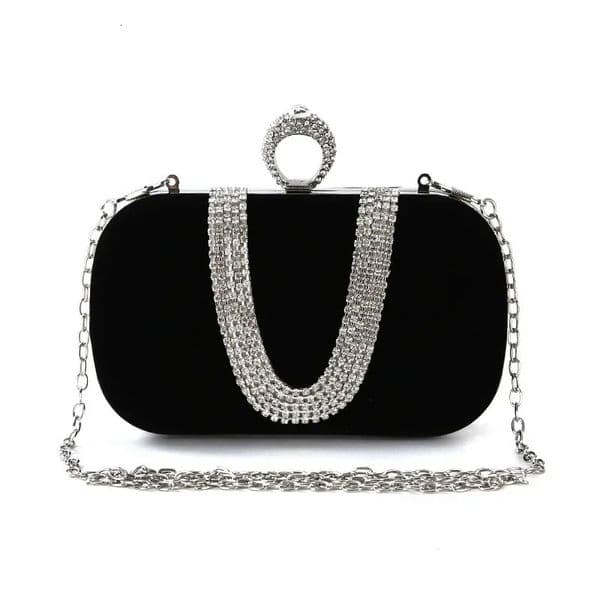 Women Evening Bags Diamond Clutch Bag Party Diamonds Lady Black Red Chain Shoulder Bag Handbags for Purse 251217
