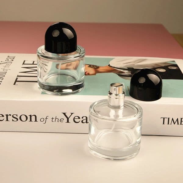 50ML spray perfume bottle perfume empty bottle liquid glass bottle perfume subpackage bottle portable bottle press type vial 251213BJ