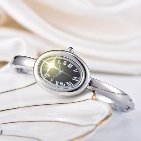 Luxury fashion Baignoireity bracelet watch women watches stainless steel square working wristwatch brand relogio feminino waterproof design lady clock #25