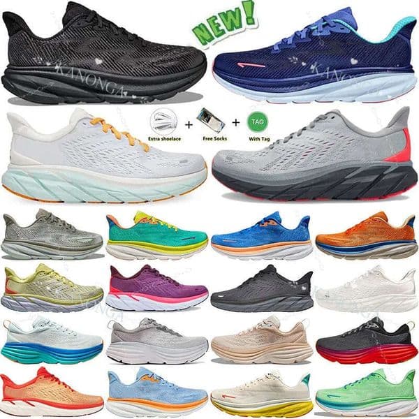 Black Trainer Shoes - Cushioned Running Shoes, Lightweight Athletic Trainers, Carbon Fiber Plate, Shock Absorption, Outdoor 5A+ Sports, Size 36-45