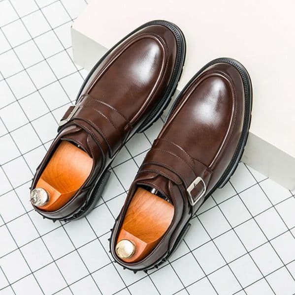 Designer Dress Shoes Luxury Designer Boots High Quality Social Leather Shoes For Men British Tassels Formal Leather Men's Wedding Business Leather Brogues Shoes