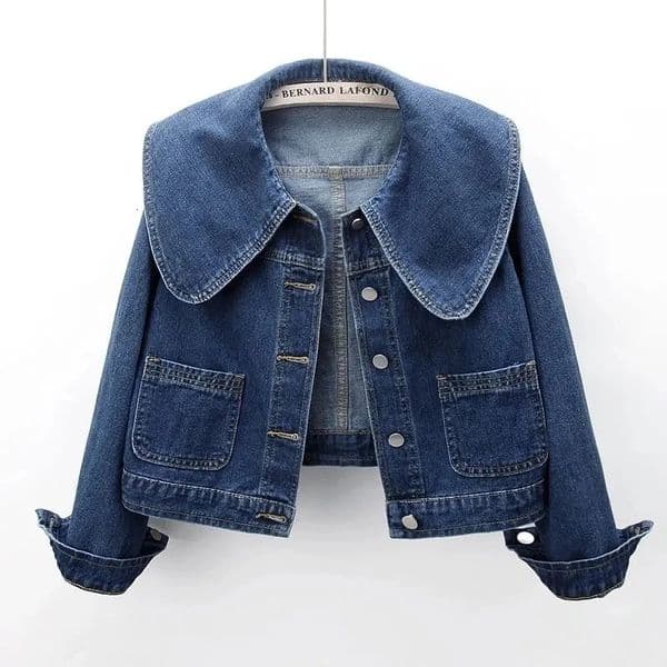 Autumn Women Denim Jacket Long Sleeve Casual Short Coat Famale Jeans Jackets Outerwear Casaco Jaqueta Feminina 251222