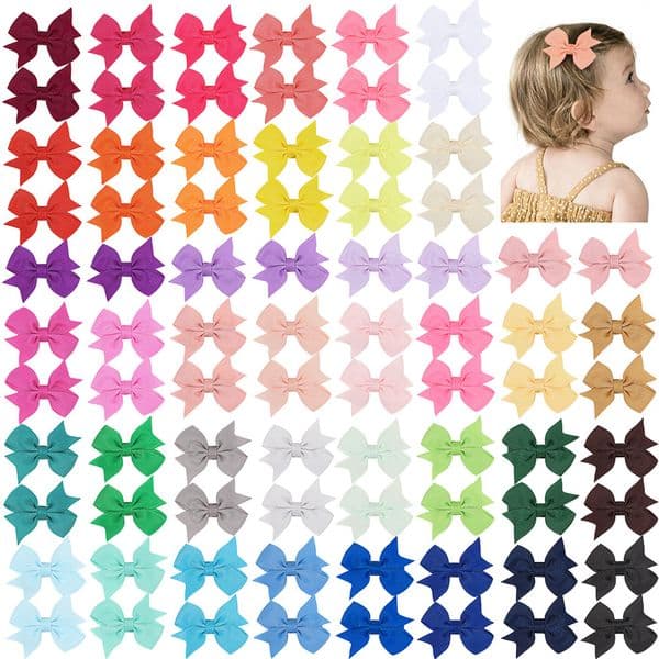 Toddler Infant Bows Baby Hair Clips for Children Girls Princess Hairpins Barrettes Kids Hair Accessories C2011