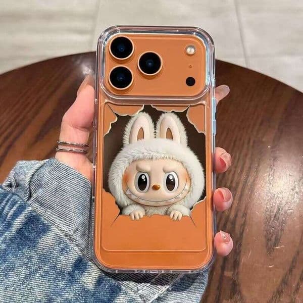Wall-Breaking Little Monster Compatible With Iphone Pro Space Case Simple Ins Apple 17 Cartoon Cute
