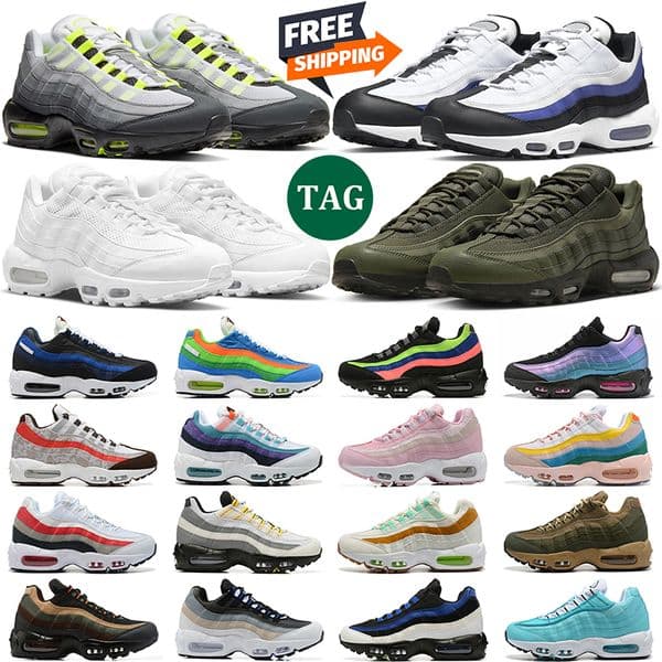 Free Shipping Designer 95 95s sneakers Running Shoes trainers for mens womens chaussure black white men women Sports runners With shipping