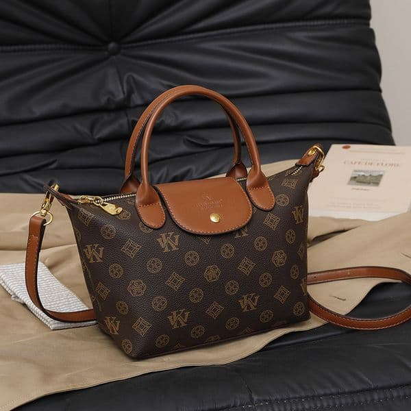 WK fashion portable vegetable basket womens 2025 new small square versatile shoulder oblique span bag H260318