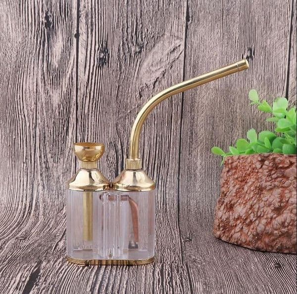 Cool Ye Environmental Health Water Tobacco Bottle Portable Mini Water Filtration Pipe Copper Water Tobacco