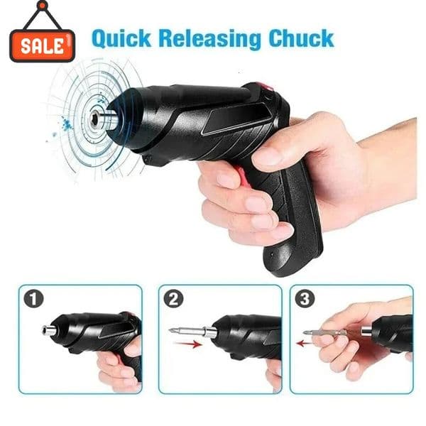 Multi functional household fully automatic manual screwdriver rechargeable small electric drill 251222BJ