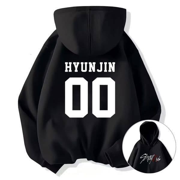 Vintage Graphics Print Stray Kids Hoodie Women Men Casual Hip Hop Streetwear Long Sleeve Fleece Pullover Unisex Sweatshirts 251219