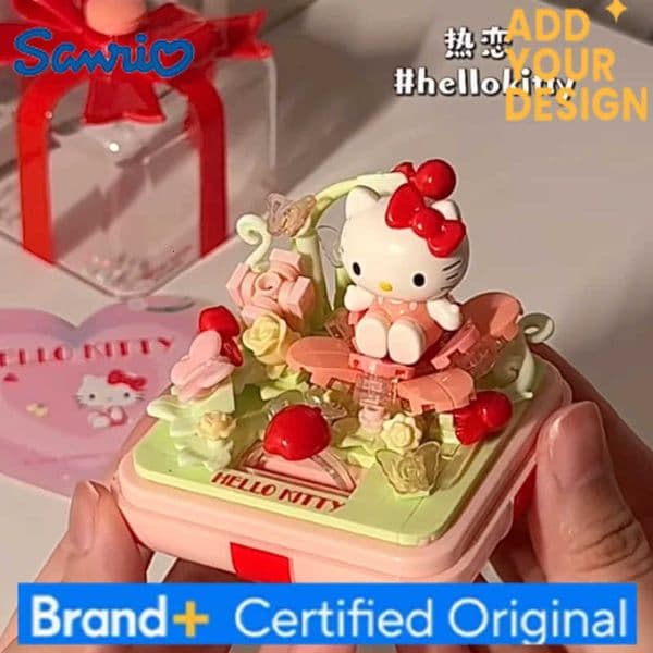 Sanrio Genuine Wonder Moon Family Star Ring Series Blind Box Hello Kitty Melody Desk Decor Ornament Surprise Birthday Gift H251222