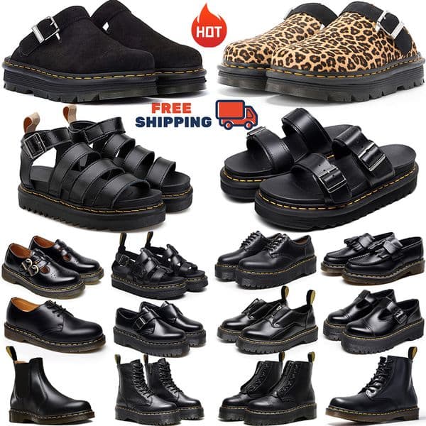 Free shipping designer sandals for men women slippers luxury platform clogs trainers shoe leather black white outdoor shoe sneakers eur 35-45