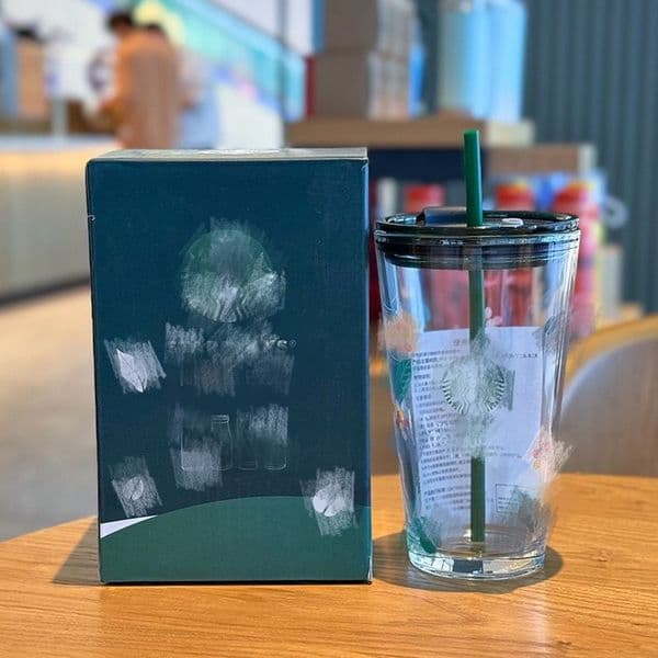Summer Women's Classic Silicone Straw Milk Coffee Glass Water Cup