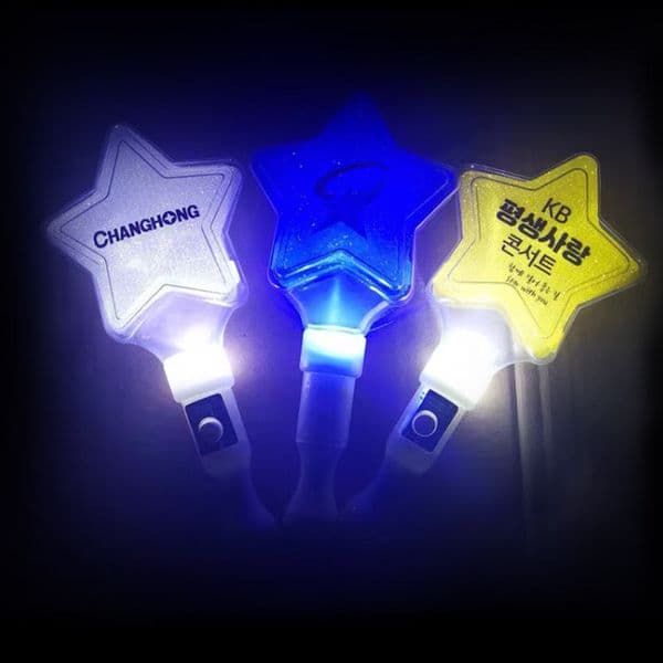Customized LED light emitting flash plastic cylindrical light stick with multiple colors, party concert, Halloween, Easter, Spring Festival