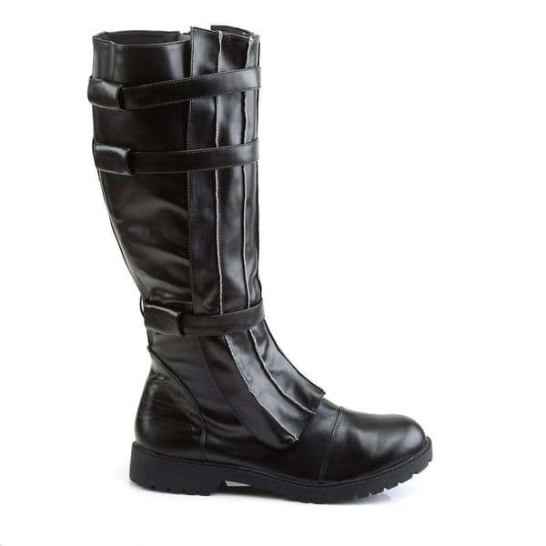 Luxury Designer Shoes Unisex Shoes Adult Boots Movie Anakin Cosplay Shoes Roleplay for Outfits Halloween Carnival Black Boots Custom Made
