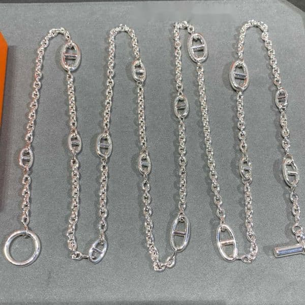 Pendant Necklaces 120CM Designer Farandole 80CM 160CM necklace 925 silver material top quality for women couple Advanced Materials brand designer AA
